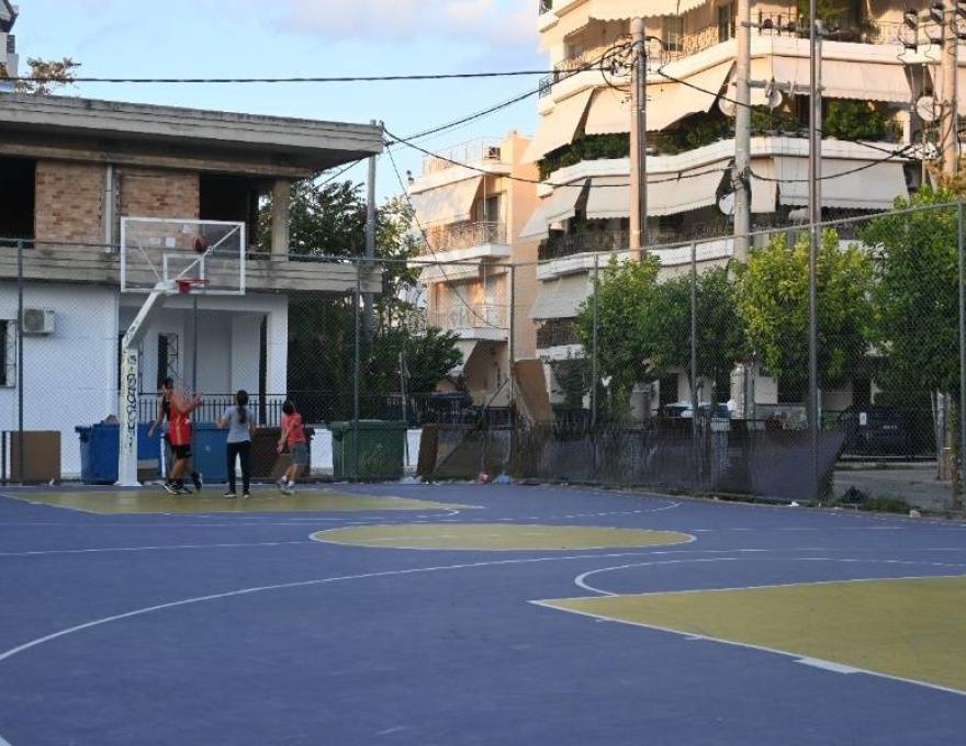 Ανοιχτό Γήπεδο Μπάσκετ Δαμάσκου3