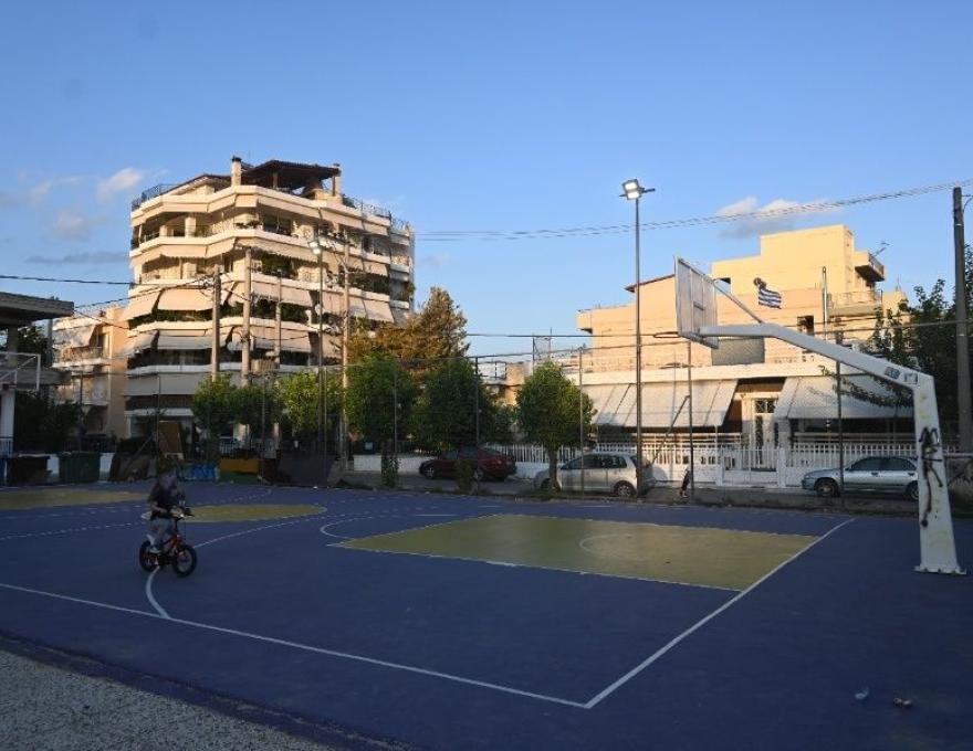 Ανοιχτό Γήπεδο Μπάσκετ Δαμάσκου2