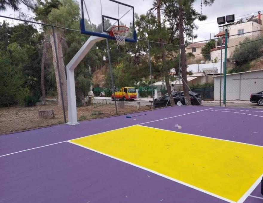 Ανοιχτό Γήπεδο Μπάσκετ Κόκκινος Μύλος2