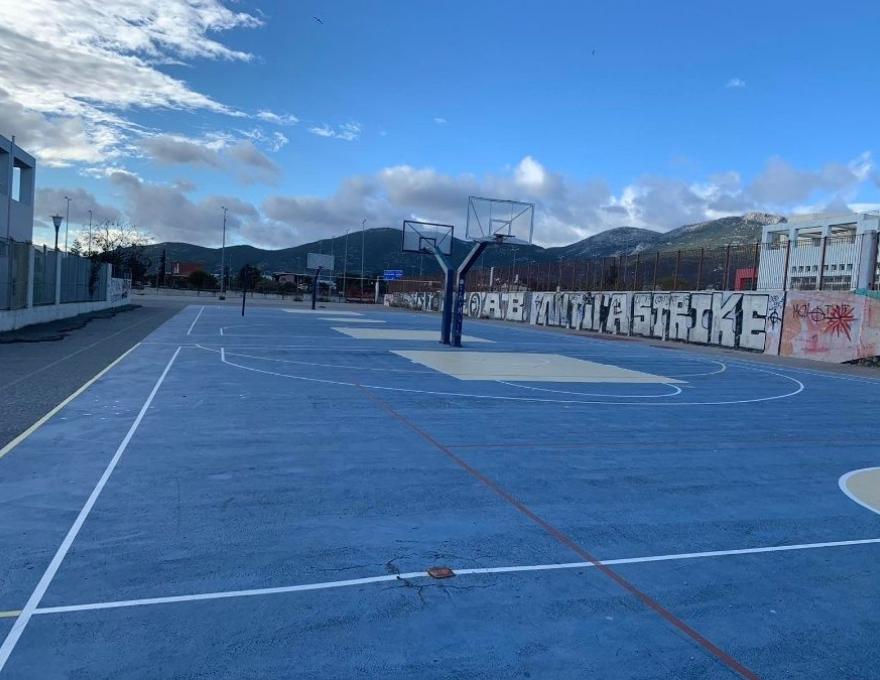 Ανοιχτό Γήπεδο Μπάσκετ Ολυμπιακό Χωριό2