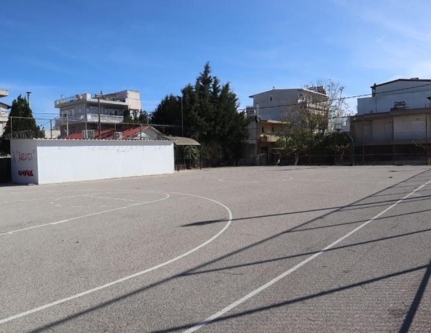 Ανοιχτό γήπεδο μπάσκετ Αυλίζας1