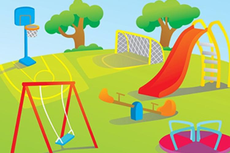 Παιδική χαρά Θρακομακεδόνων (μεγάλη)