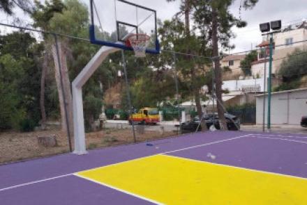 Ανοιχτό Γήπεδο Μπάσκετ Κόκκινος Μύλος